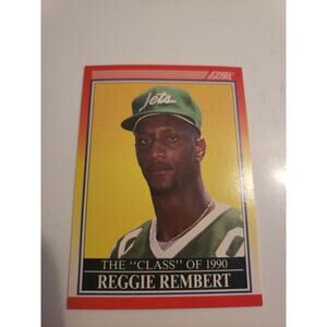 Reggie Rembert 1990 Score #610 - Rookie - New York Jets - NFL - Fresh Pull